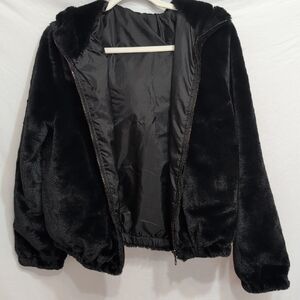 Maralyn & Me Black Teddy Jacket